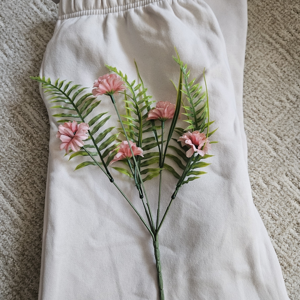 Cream Sweatpants